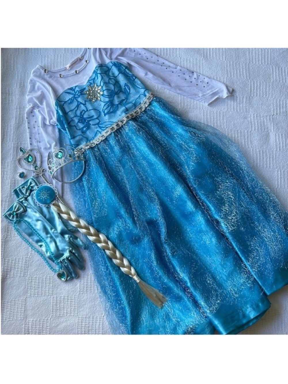 Girls frozen dress size 8/9